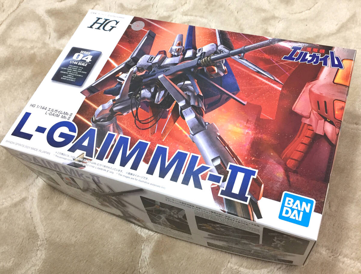  unopened Bandai [ HG 1/144 L gaimMk-II] pre van 