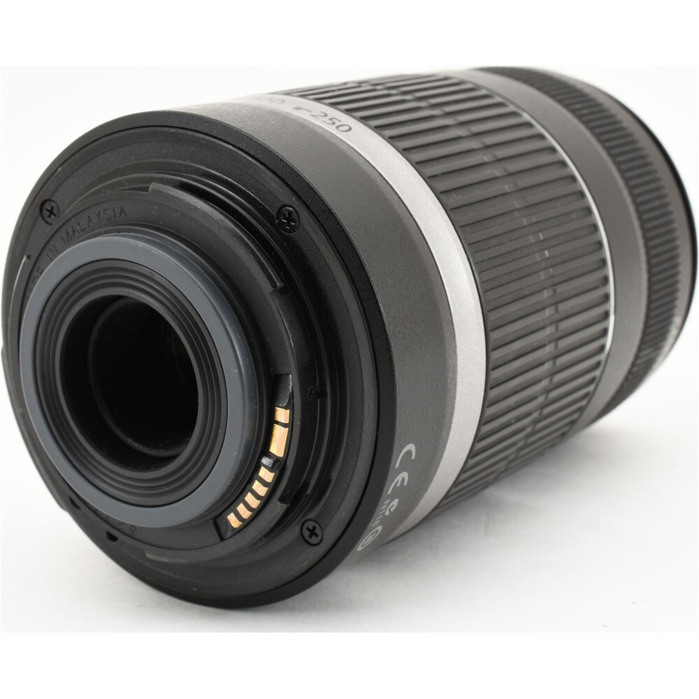 Canon キヤノン EF-S 55-250mm F4-5.6 IS 一眼レフカメラ APS-C 手振れ補正【中古】_画像2