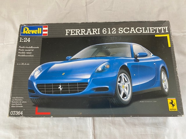 レベル　1/24 Ferrari 612 Scaglietti_画像1