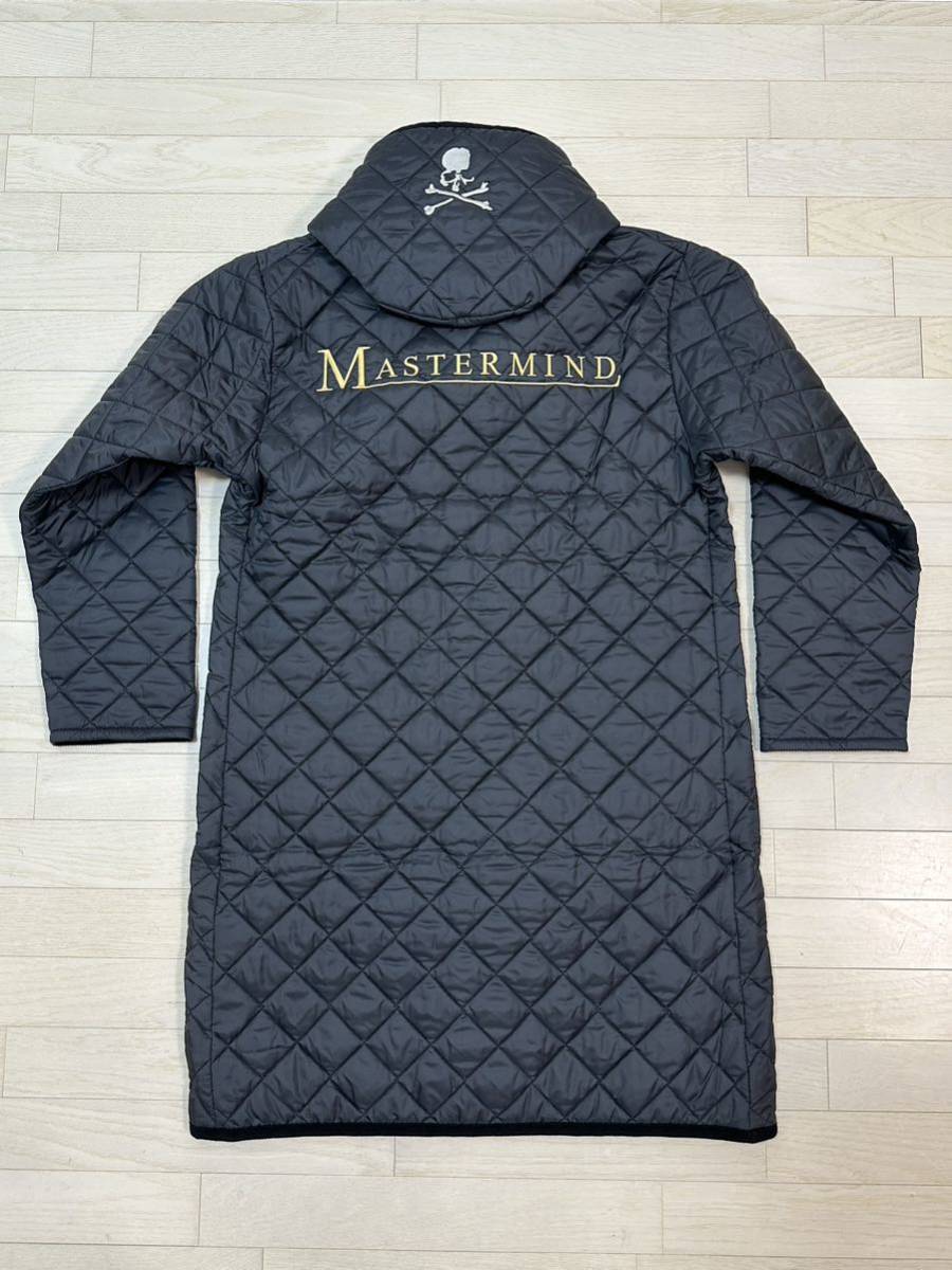 未使用 タグ付き 定価63,800円 MASTERMIND WORLD × LAVENHAM キルティング ロングコート マスターマインド ラベンハム コート ジャケット