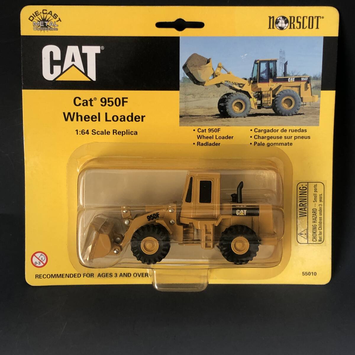 1/64 Cat 950F Wheel Loader Norscot_画像1