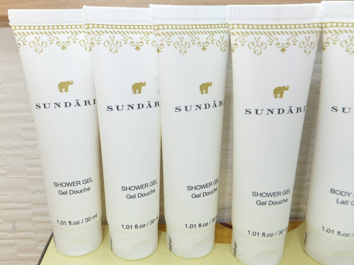 SUNDARI スンダリ ホテル アメニティ 30ml シャンプー コンディショナー ボディソープ ボディローション 旅行用 お試し トラベル Travelの画像5