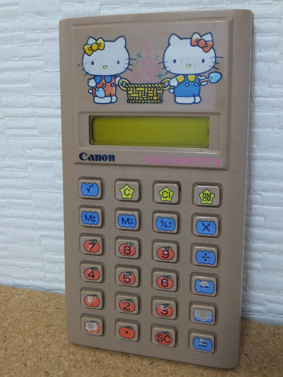 サンリオ SANRIO ハローキティ HELLO KITTY 1976 CANON キャノン サンリオ SANRIO ハローキティ HELLO KITTY 1976 CANON キャノン