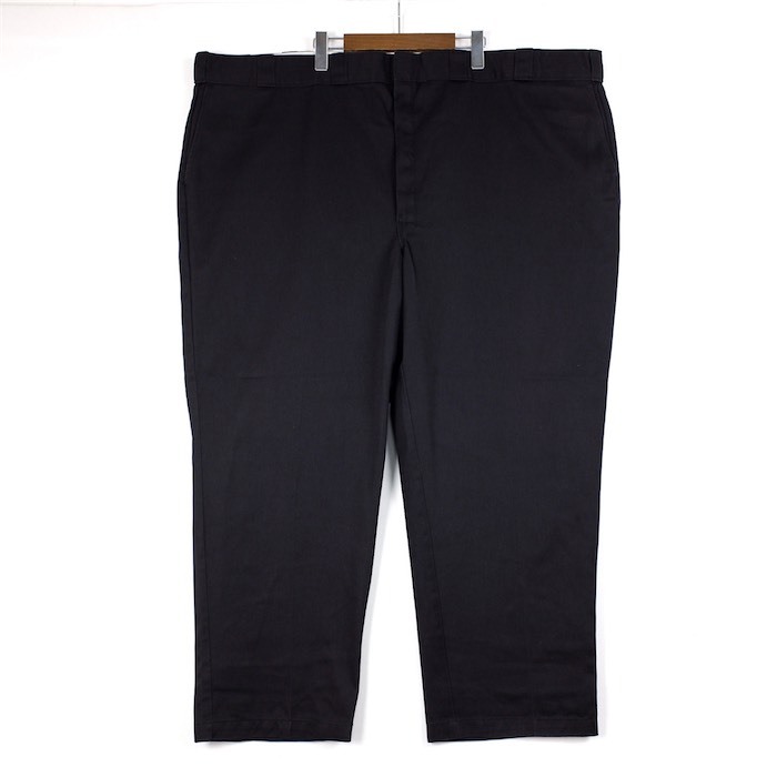 特大 00's Dickies ディッキーズ 874BK ワークパンツ メンズW54 ブラック ORIGINAL FIT ビンテージ 大きいサイズ pt-1365