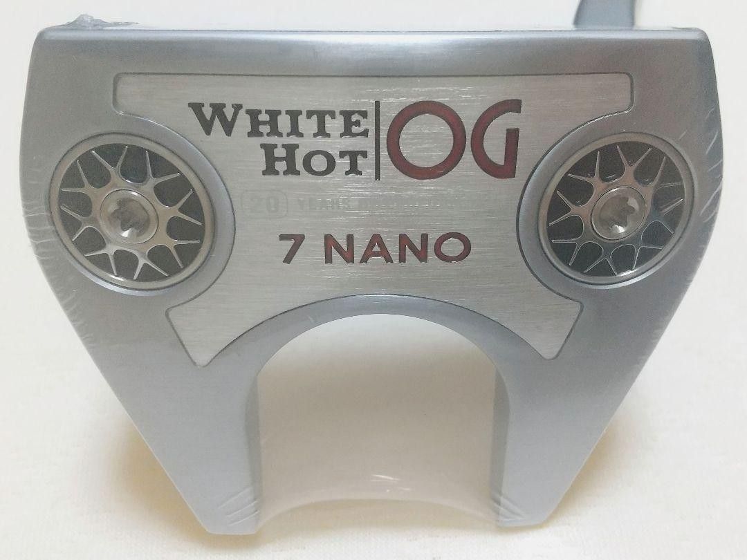 【新品】 オデッセイ ホワイト ホット OG パター ＃7 ナノ 33インチ ODYSSEY WHITE HOT NANO