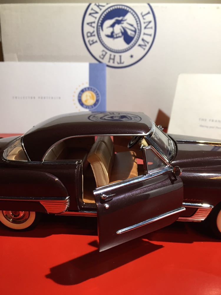  out of print rare! 1/24 Franklin Mint 1949 CADILLAC COUPE DEVILLE