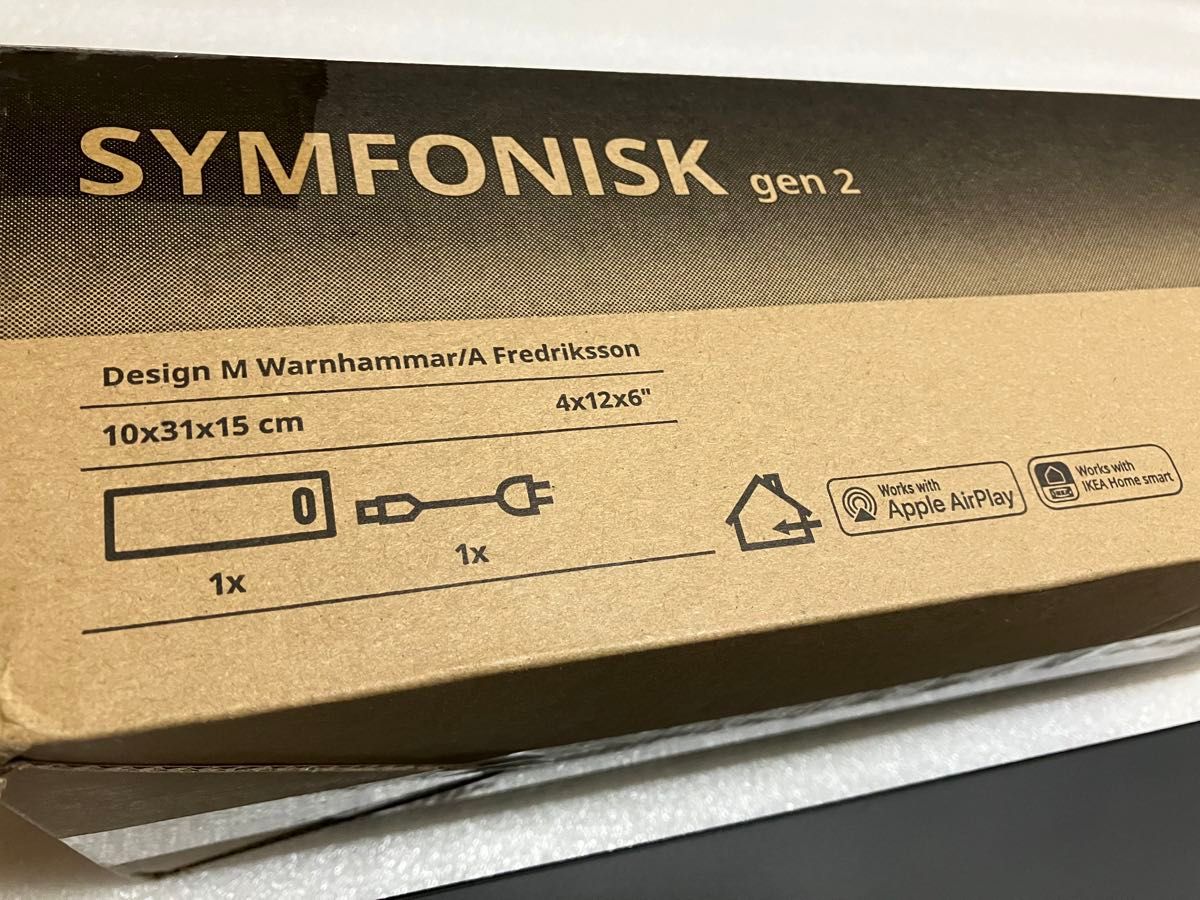 IKEA SYMFONISK シンフォニスクブックシェルフ型WiFiスピーカー IKEA SYMFONISK シンフォニスクブックシェルフ型WiFiスピーカー