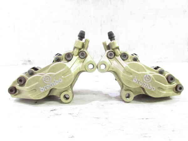 ドゥカティ ST4S ABS 大人気!! ブレンボ製 フロント キャリパー左右SET 固着なし brembo 検※ ST3 ST4 748S ST2 851 848 SS1000 S4R 131P62の画像1