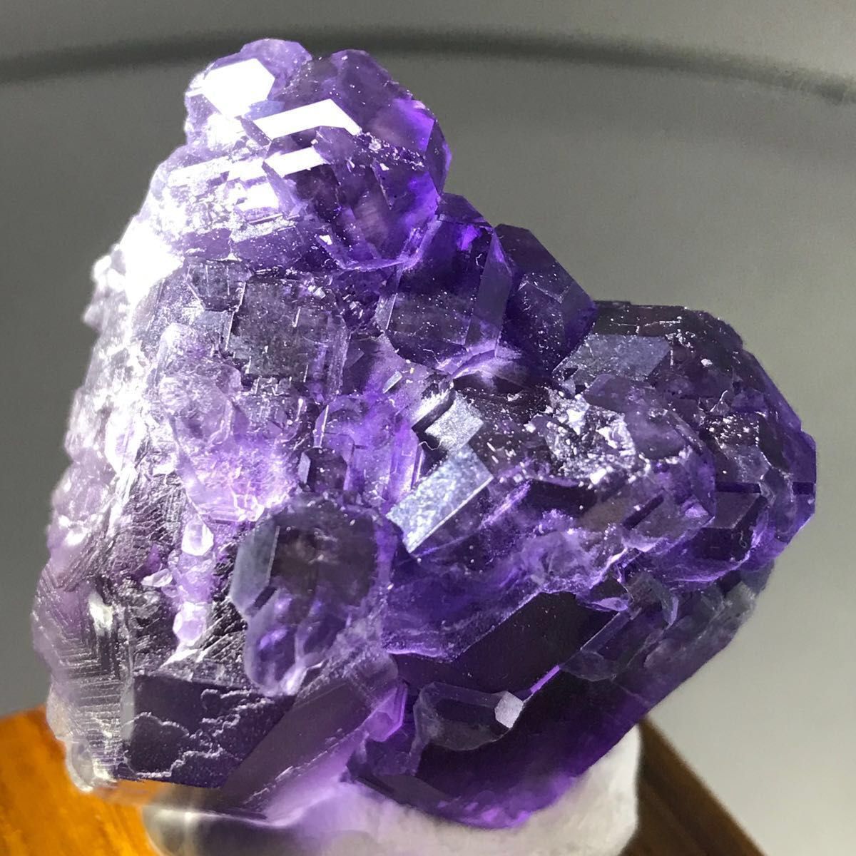 美結晶 パープルフローライト/蛍石 原石 鉱物 標本 宝石 鉱石 美結晶 パープルフローライト/蛍石 原石 鉱物 標本 宝石 鉱石