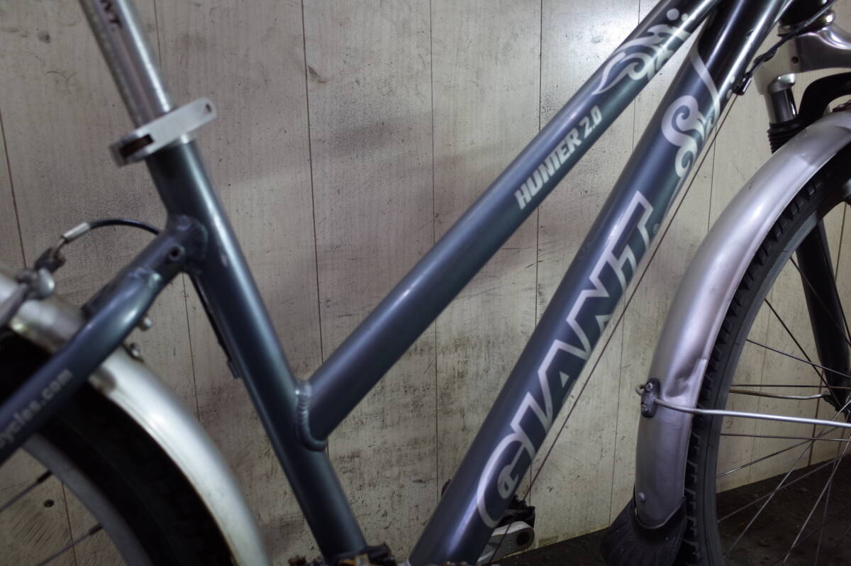 稀少良品!GIANT ハンターHUNTER2.0　26型 18速 410mm アルミ　MTB_画像6