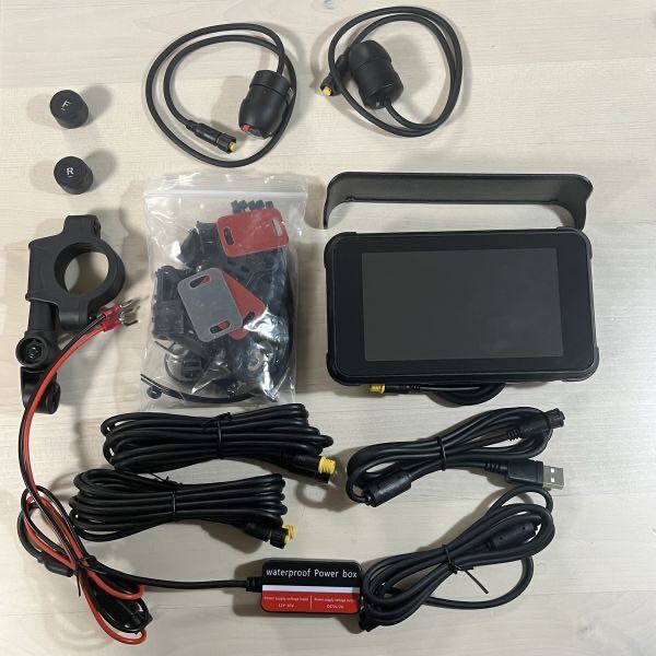 [ special o fur ] for motorcycle navi 5 -inch CarPlay/Android Auto correspondence for motorcycle drive recorder USB correspondence inspection :AIO 5 Lite akeeyo(1)