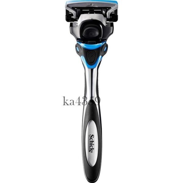 送料無料【同梱不可】Schick シック HYDRO5 ハイドロ５カスタム ハイドレート ホルダー本体(刃付き)＋替刃16個=17個★5枚刃/剃刀/髭剃り1_画像3