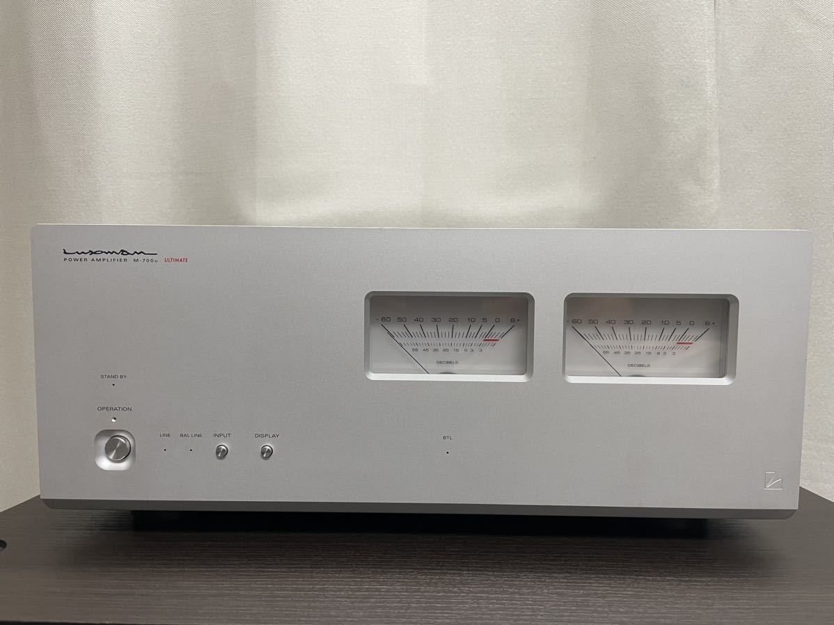 LUXMAN M-700u パワーアンプ ラックスマン 　元箱あり