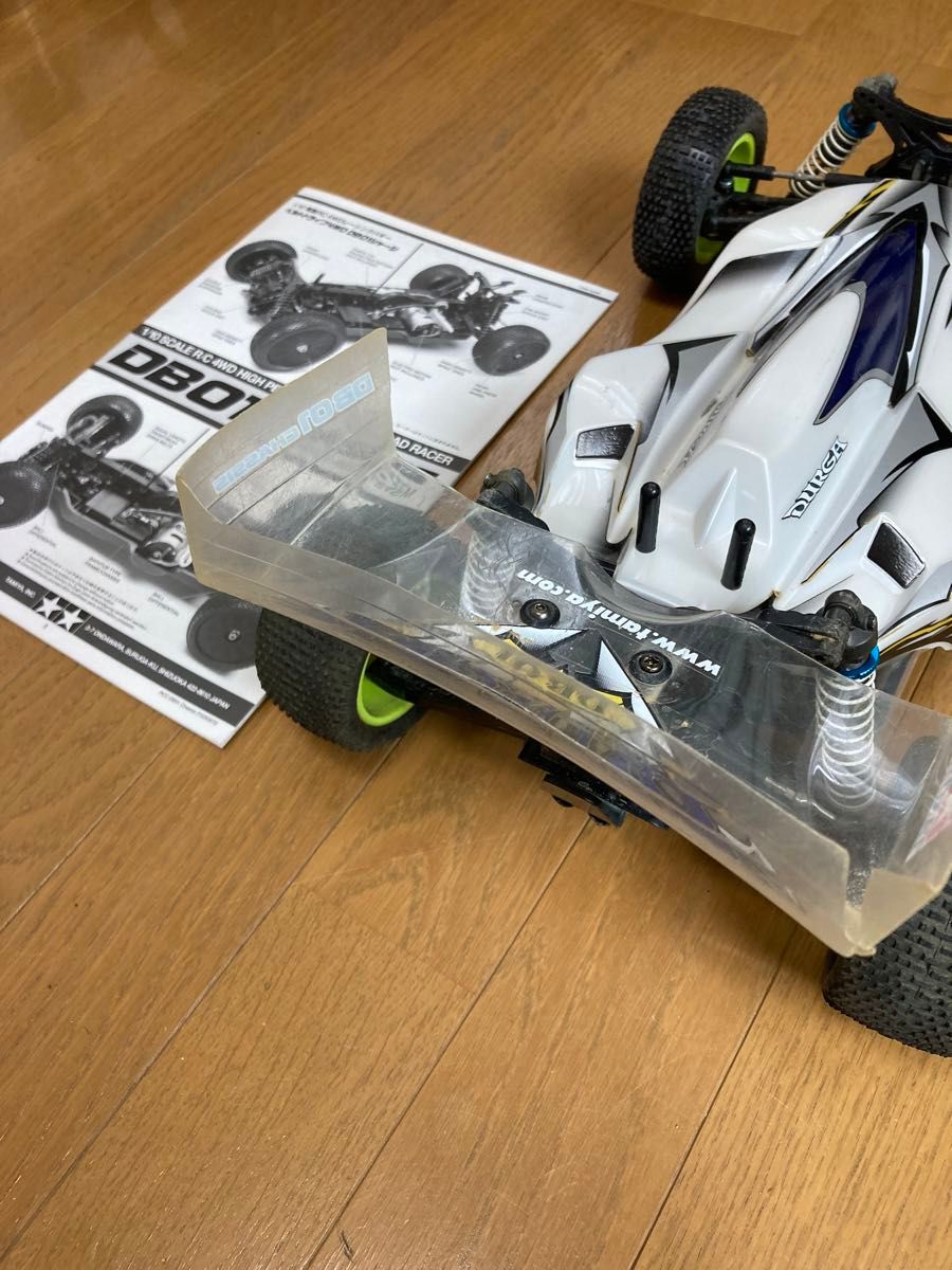 TAMIYA タミヤ ドゥルガ DB01 ラジコン メカ無し スペアパーツ付 TAMIYA タミヤ ドゥルガ DB01 ラジコン メカ無し スペアパーツ付