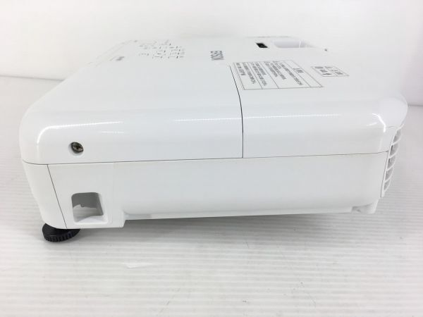 【ランプ時間：高0h 低580h】EPSON EB-W05 ビジネスプロジェクター 高輝度3300lm 電源ケーブル・バッグ等付 動作確認【送料無料】_画像5