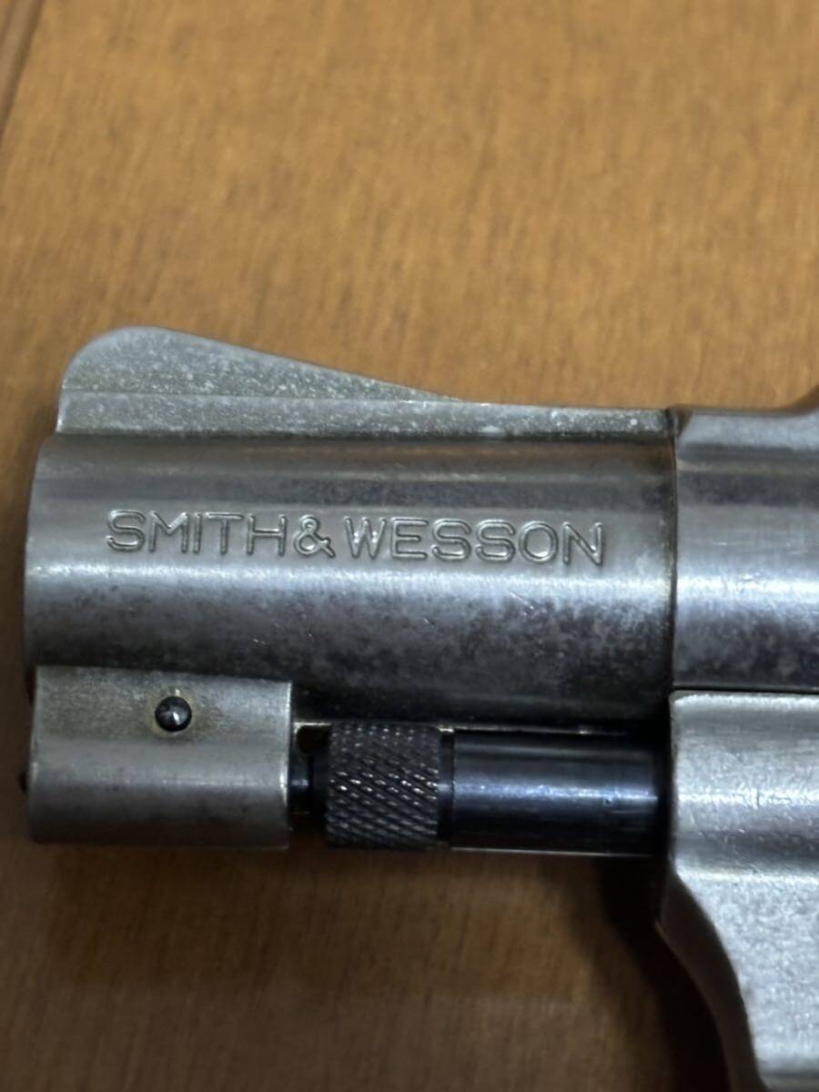 1 jpy start Smith & WESSON Smith & Wesson 38 S.&W.SPL model gun KOKUSAI photograph .. judgement please.. equipped present condition goods 