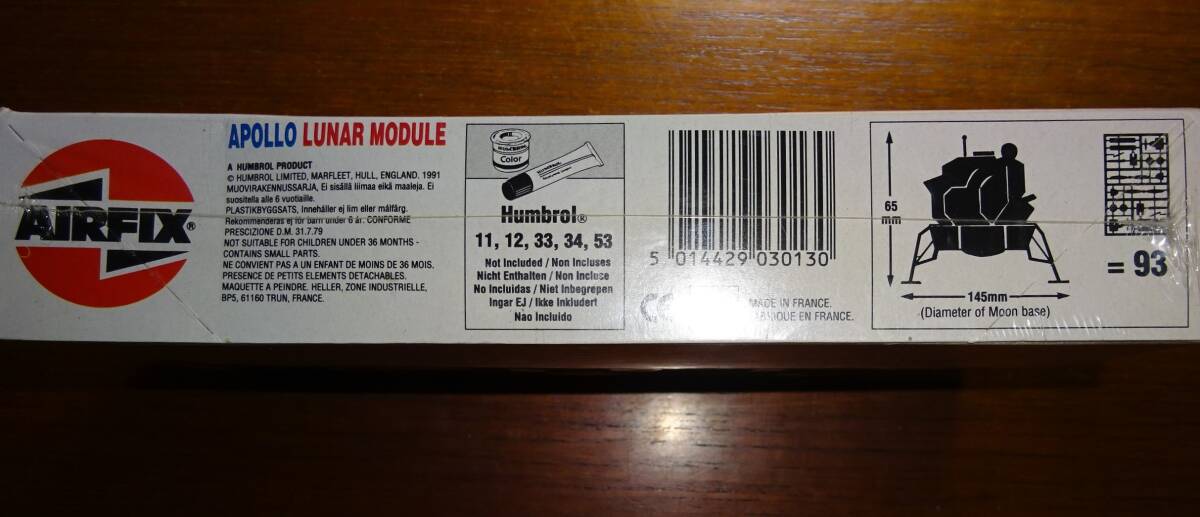 AIRFIX air fixing parts 1/72 [APOLLO LUNAR MODULE: Apollo Lunar number ] unopened not yet constructed goods 
