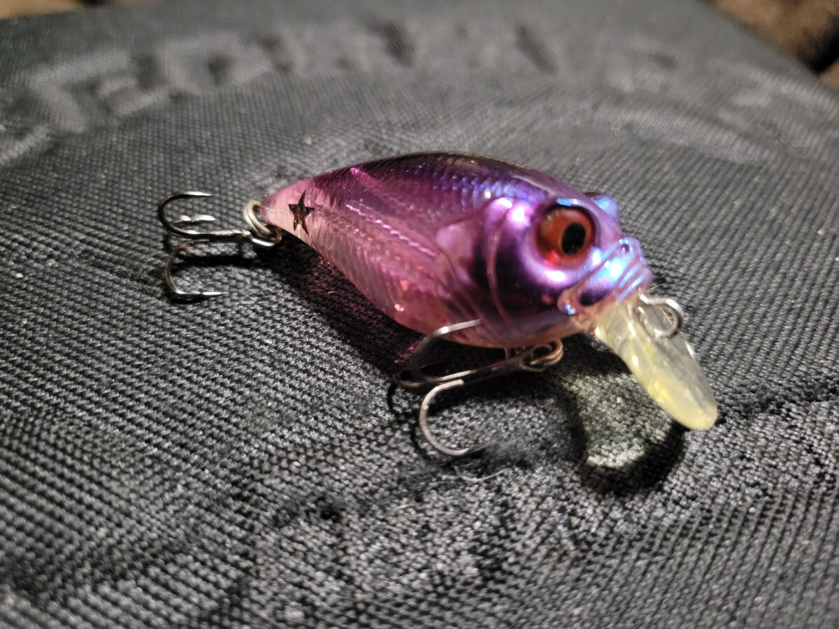 ★Megabass★SR-X GRIFFON メガバス グリフォン SS VIOLET(SP-C) 限定生産 セイナスペシャルカラー 美中古品 Length 45mm Weight 1/4oz _画像7