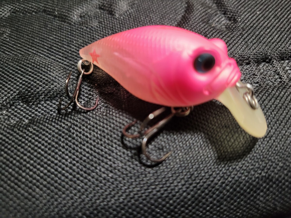 ★Megabass★GRIFFON SR-X メガバス グリフォン SS PEACH(SP-C) 疋田星奈 スペシャルカラー 美品 Length 45mm Weight 1/4oz クランクベイト_画像7