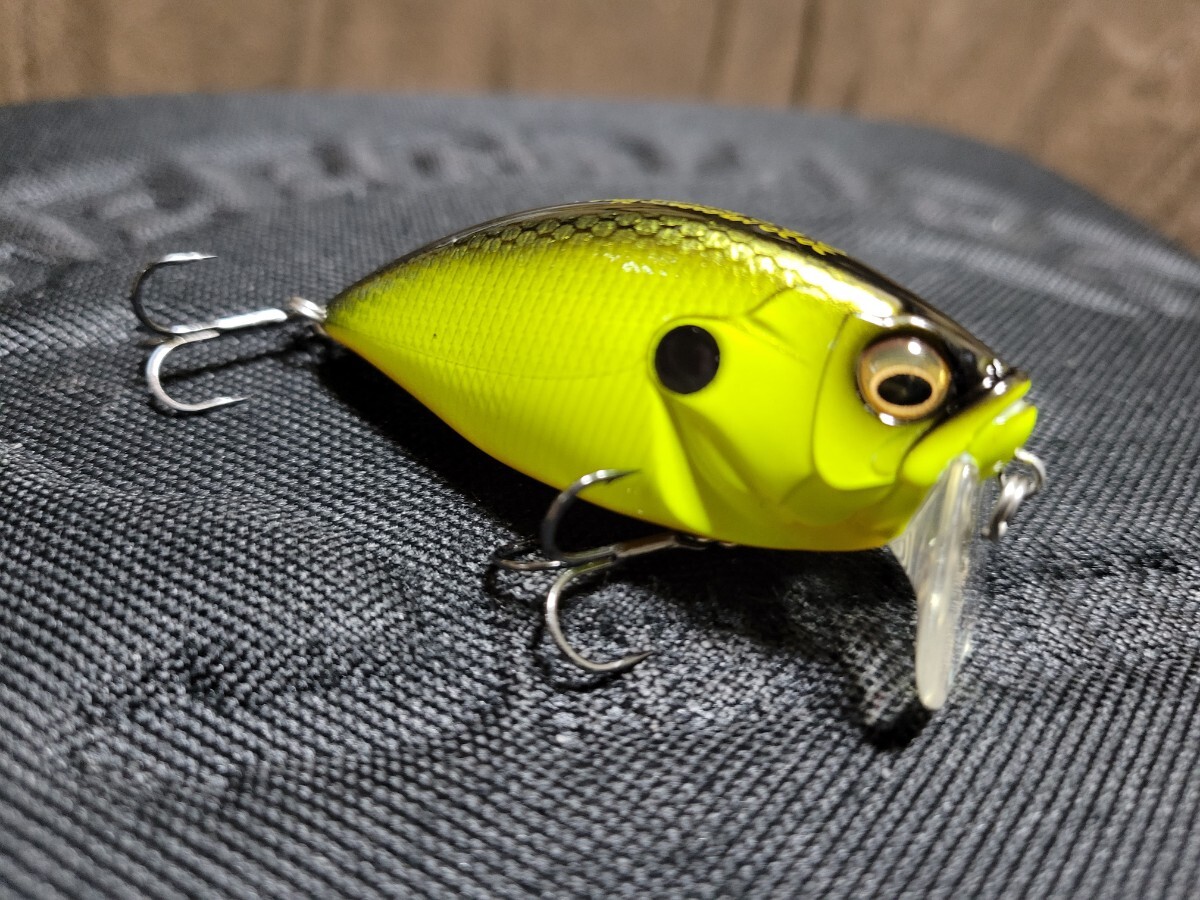 ★Megabass★O.R.C BURNING SHAD メガバス O.R.C バーニングシャッド B.B.C(BLACK BACK CHART) 美中古品 Length 58.0mm Weight 3/8oz の画像7