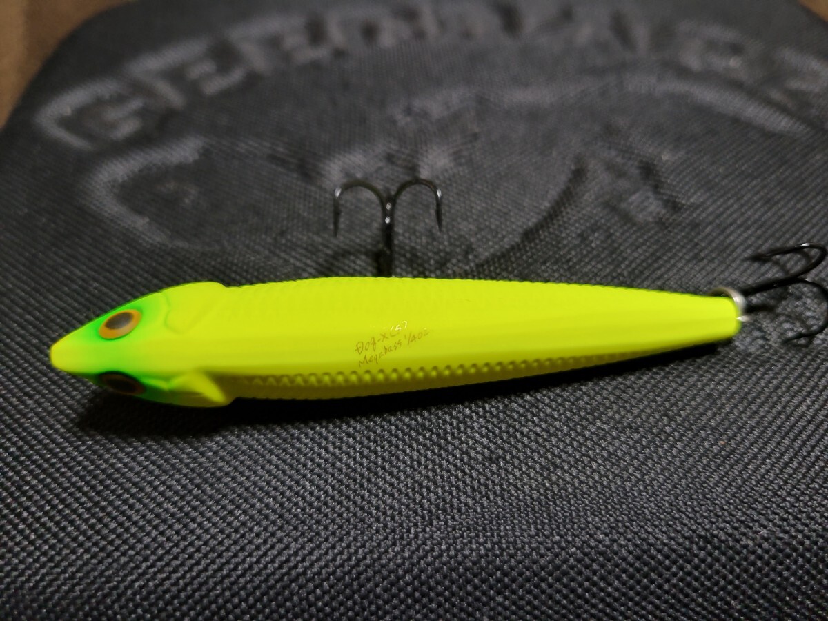 ★Megabass★DOG-X(S) メガバス ドッグX SLIDING-MINNOW DO-CHART 未使用品 Length 80mm Weight 1/4oz ペンシルベイト トップウォーター_画像4