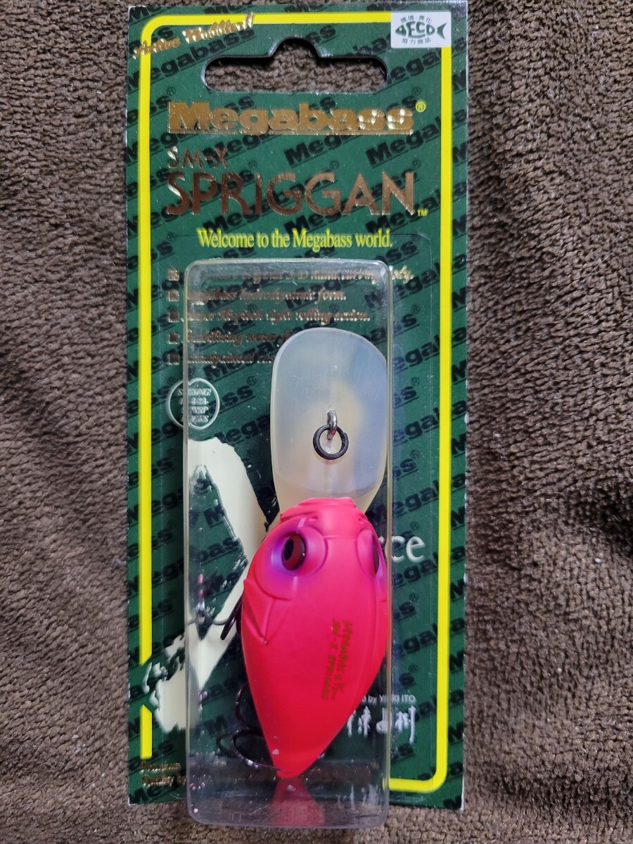 ★Megabass★SM-X SPRIGGAN メガバス スプリガン KILLER PINK(SP-C) 新品 Length 48.0mm Weight 3/8oz Depth Max 1.8m クランクベイト_画像1