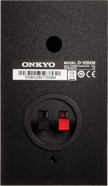 送料300円(税込)■dt005■ONKYO 2Way スピーカーシステム D-109XM(B)【シンオク】の画像4