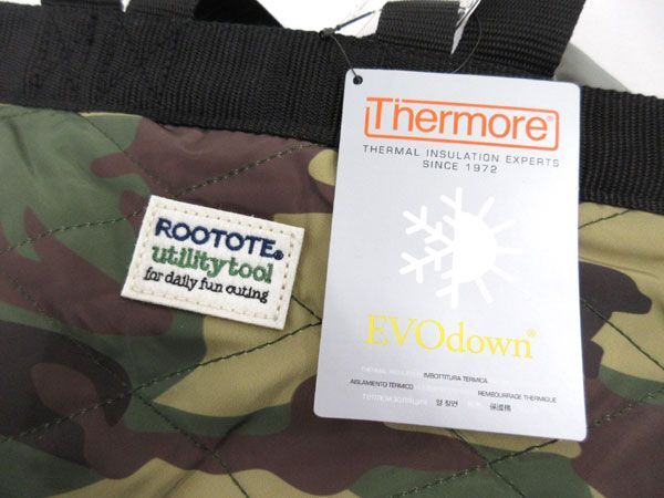  postage 300 jpy ( tax included )#yk607# lady's ROOTOTE Roo tote bag 2WAY rucksack camouflage pattern 2 point [sin ok ]