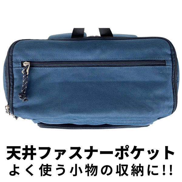 送料300円(税込)■po196■ユニセックス コンバース スクエア型リュック(71-17) ブラック【シンオク】_画像6