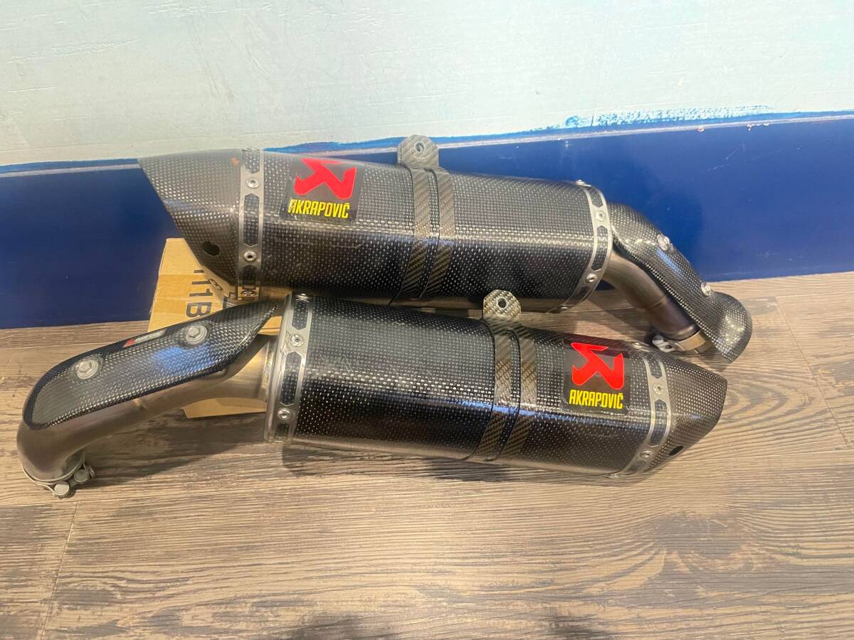 [MFD Shizuoka Shimizu shop ] Akrapovic Yamaha YZF-R1 09~14 muffler slip-on e1 0747 M-HZ03205 [ there is no final result ]