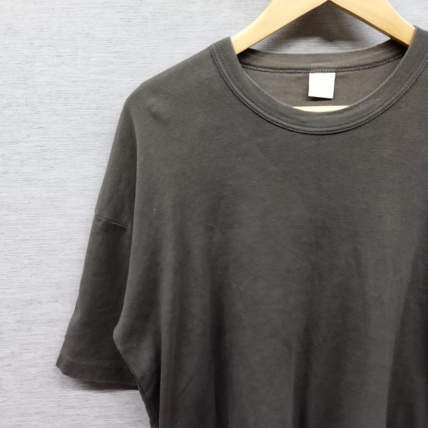C589 gicipi ジチピ Tシャツ 半袖 カットソー クルーネック 無地 シンプル オーバーサイズ レディース モカブラウン サイズ 1_画像3