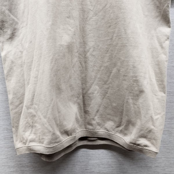 C701 GOOD WEAR グッドウェア Tシャツ 無地 モカ ブラウン USA製 サイズ L アメカジ ヘビーウェイト リブ シンプル ノームコア 古着の画像4