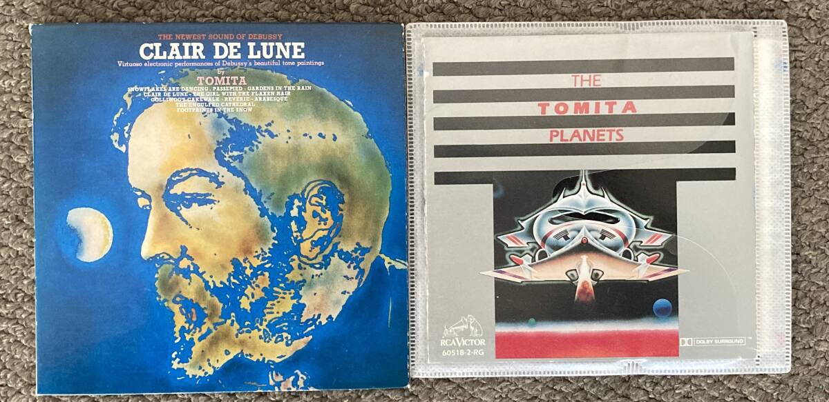 冨田勲 ISAO TOMITA CD2作品 "THE PLANET" "CLAIR DE LUNE"_画像1