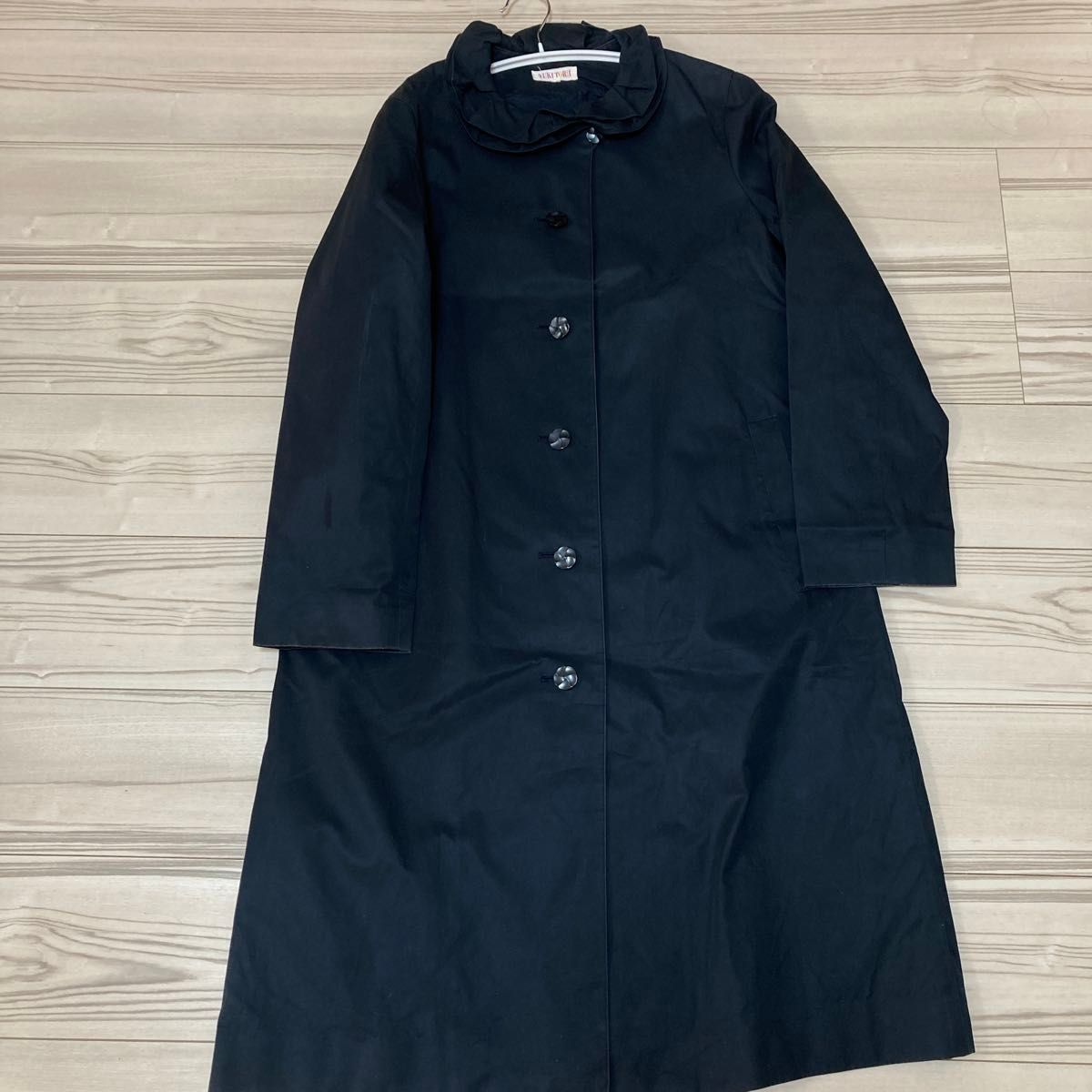 日本製ロングコート　トレンチコート　アウター　レディース洋服　コート　Mサイズ