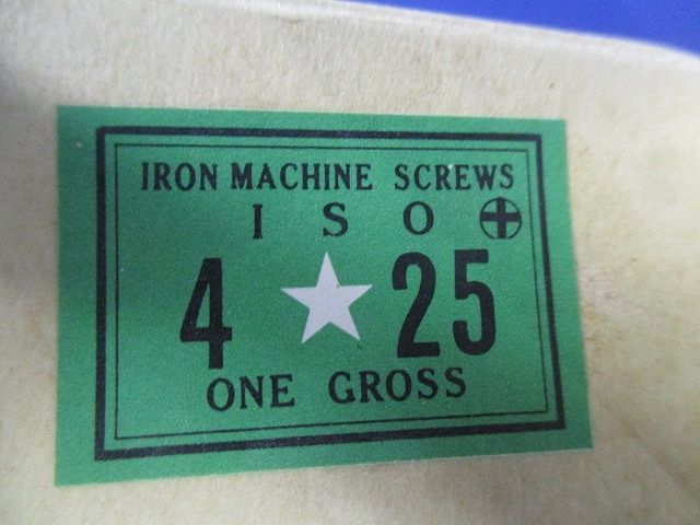 IRON MACHINE SCREWS +ビス(144本入×6計864本入) 4×25の画像2