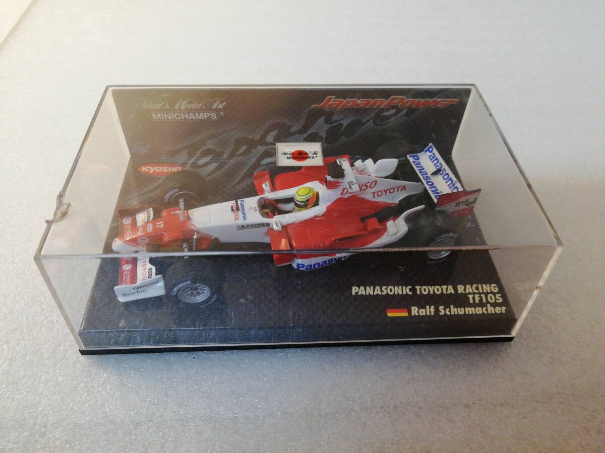 ◆F1　ミニカー　1/43　KYOSHO◆【★ラルフ・シューマッハ　PANASONIC TOYOTA TF105】◆_画像2