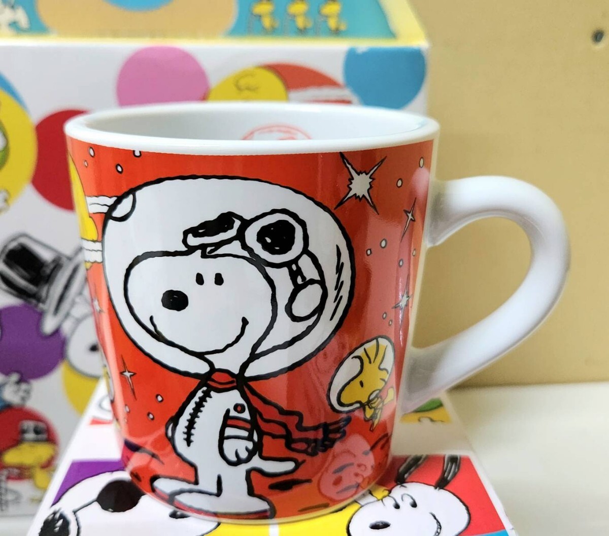 未使用品 SNOOPY スヌーピー KFC ケンタッキー マグカップ コンプリート 陶器 スヌーピーマグカップ PEANUTS_画像3