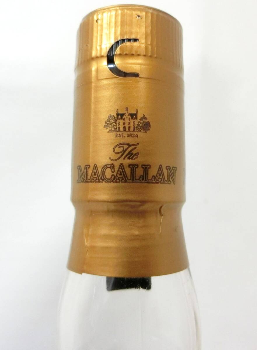 1000円スタート 酒 SCOTCH WHISKY MACALLAN 10年 HIGHLAND SINGLE MALT 700ml 40％ スコッチ マッカラン 未開栓 箱付 3 酒D521_画像5