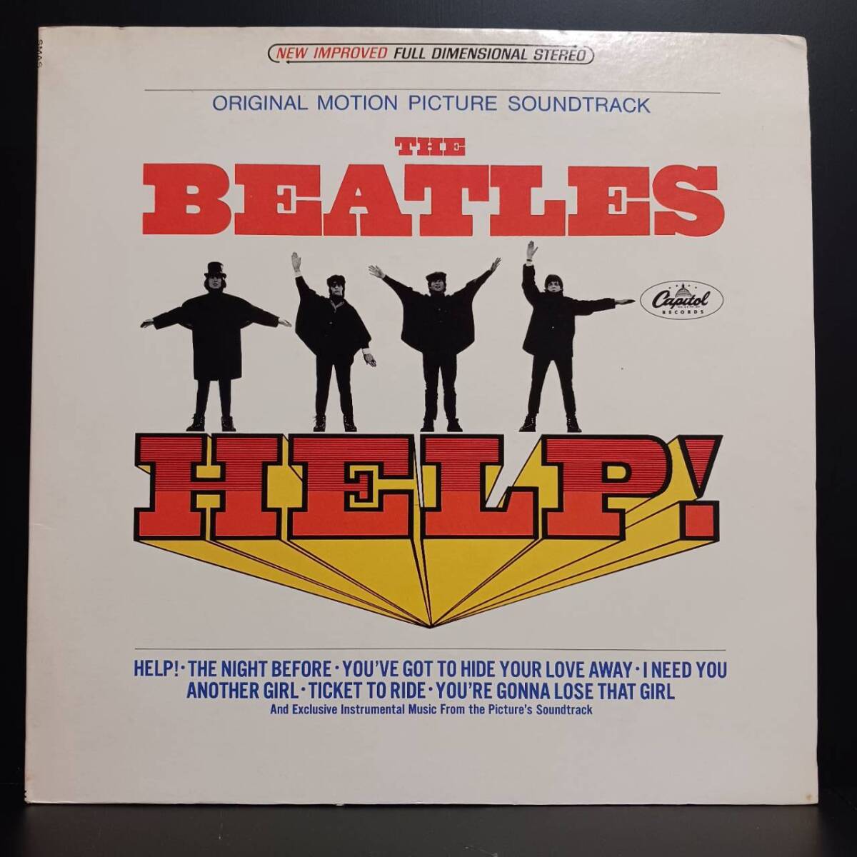 LPレコード 輸入盤 US ビートルズ THE BEATLES HELP! キャピタル 管理番号YH-146_画像1
