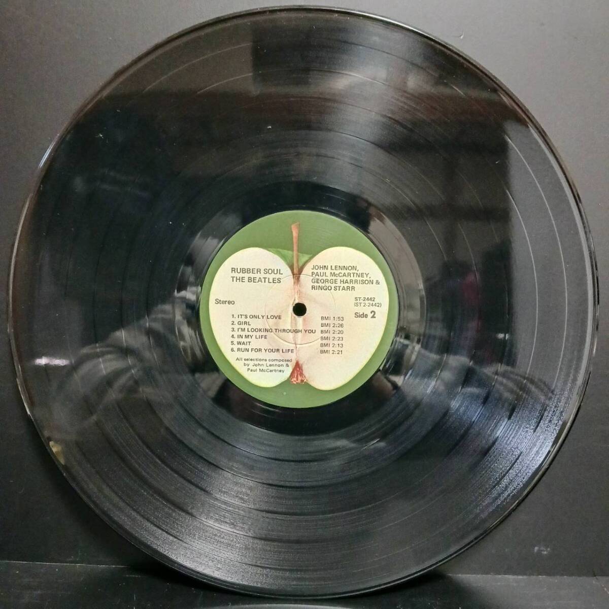 LPレコード 輸入盤 US ビートルズ RUBBER SOUL キャピタル 管理番号YH-151_画像6
