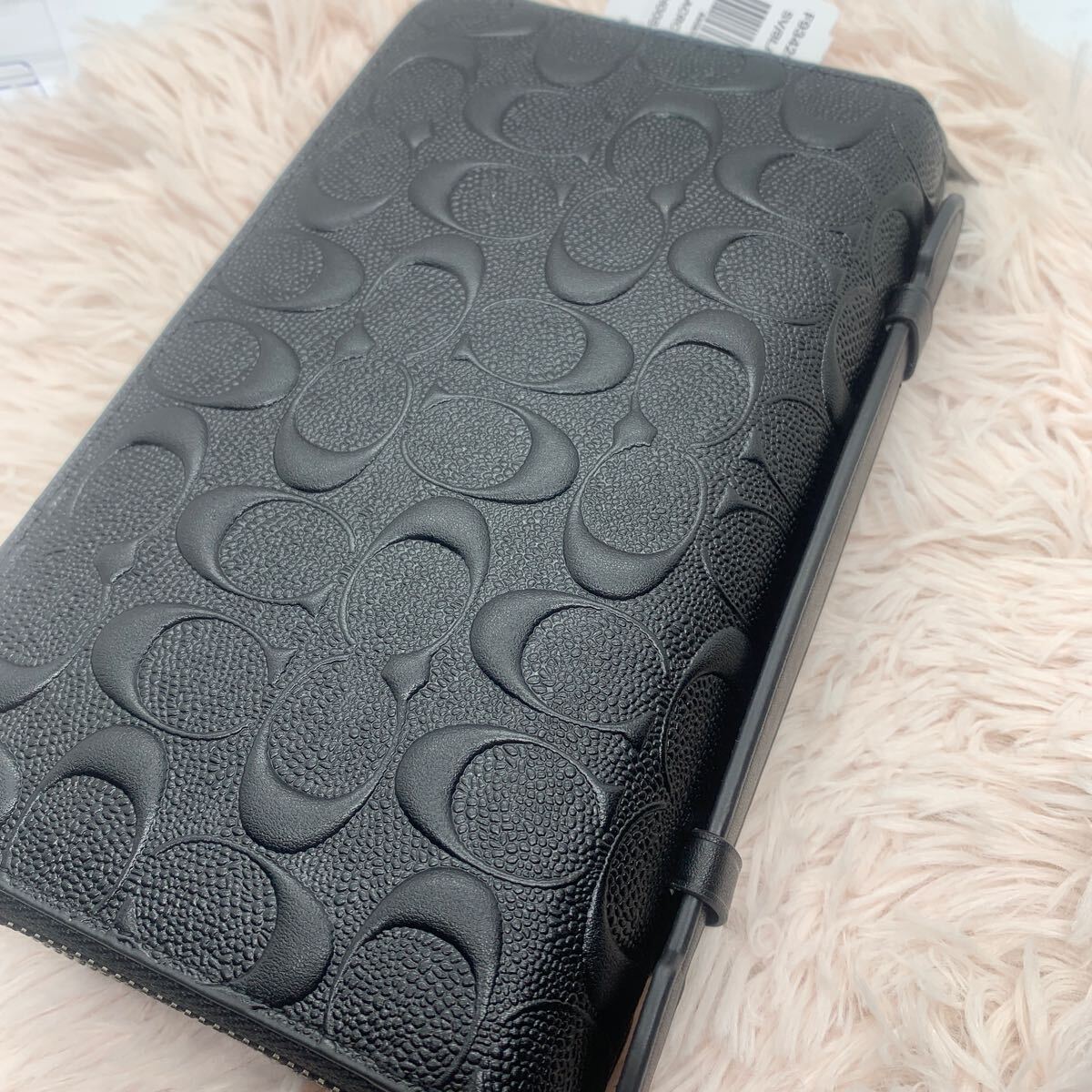 新品未使用　COACH長財布 セカンドバッグ ダブルジップ メンズ財布 F93425_画像2