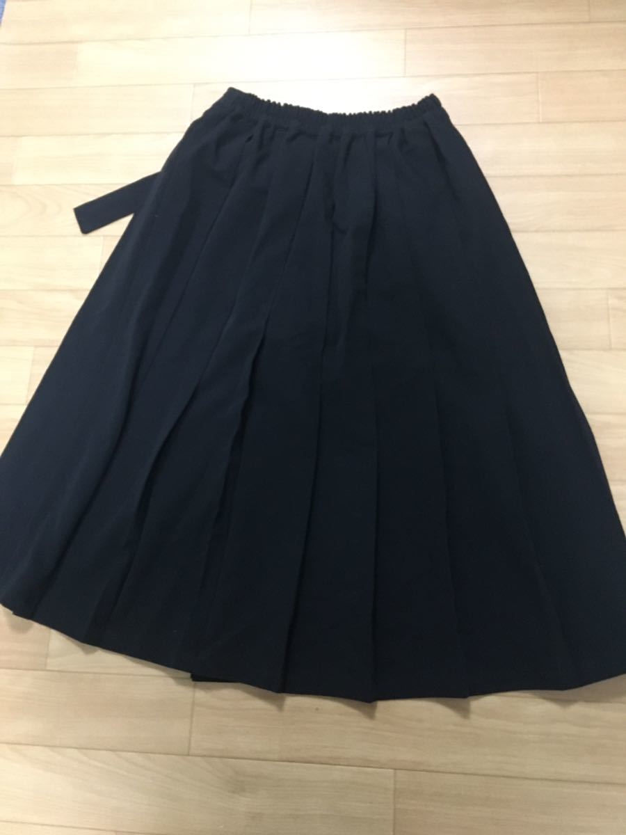 シュエルナバイミー　キッズ　女の子　スカート　インナーパンツ付き　150サイズ　ブラック_画像5