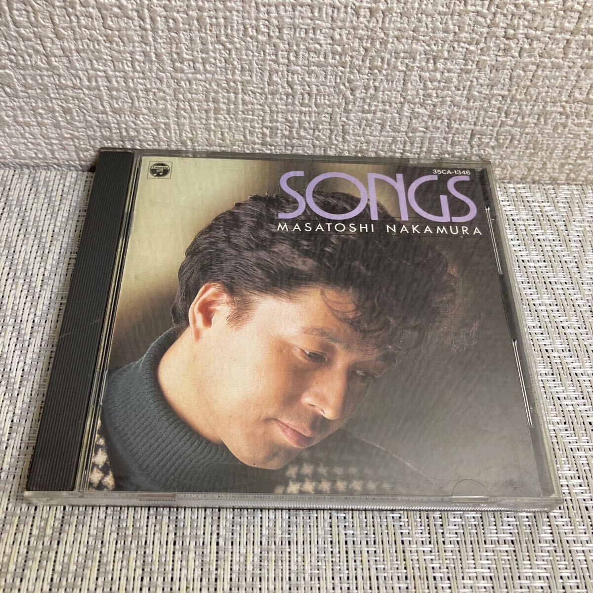 CD/中村雅俊/SONGS/3,500円盤/税表記無し/1986年_画像1