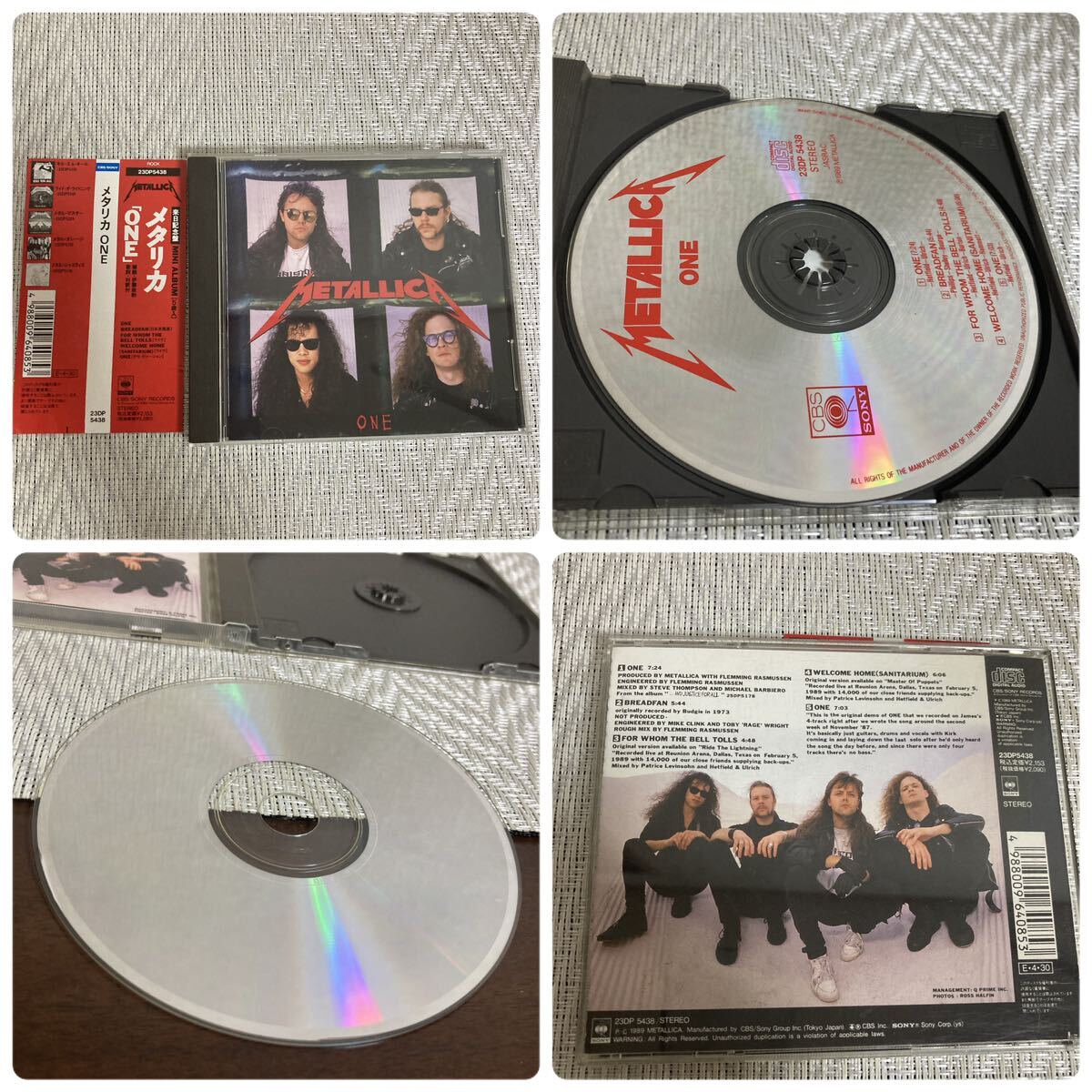 帯付国内盤CD7枚セット/メタリカ/METALLICA/REROAD/LOAD/ONE/ガレージインク2枚組/アンティルイットスリーブ/セイントアンガーDVD付の画像5