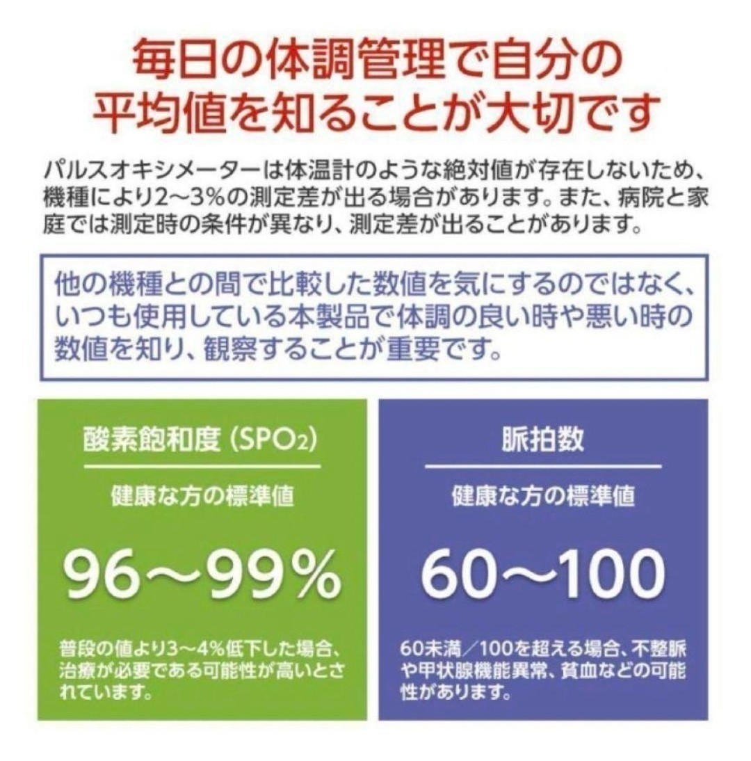 2【家庭用・健康管理ウエルネス機器】酸素濃度計 血中酸素濃度測定器 【非医療用・非パルスオキシメーター】 酸素飽和度 心拍数 心拍計_画像7