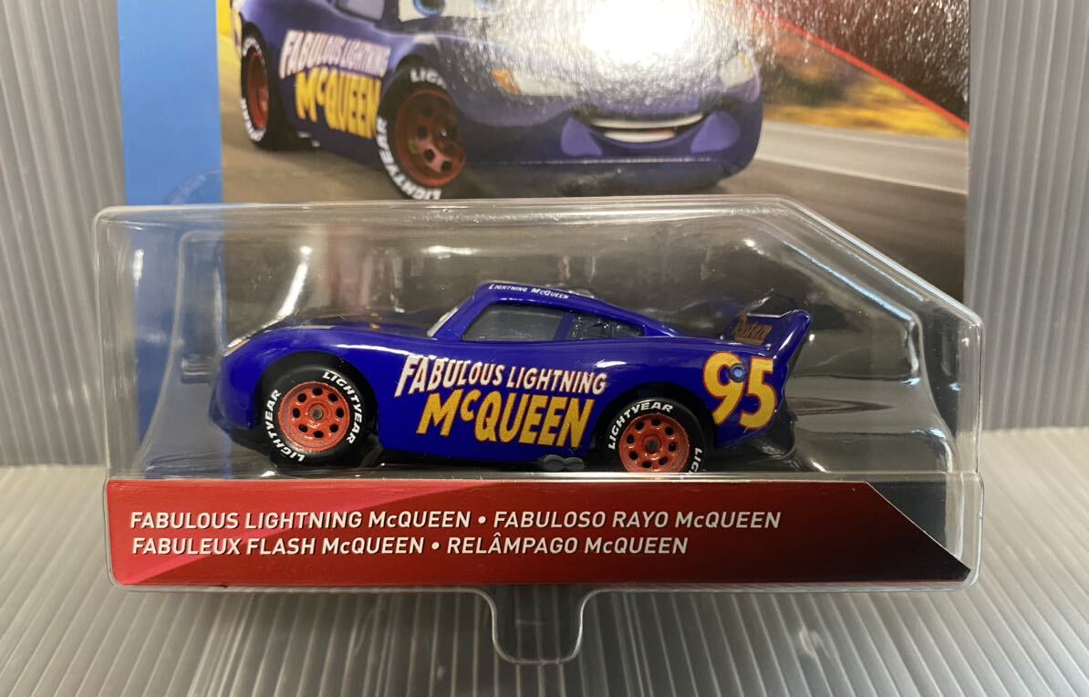 M マテル カーズ MATTEL FABULOUS LIGHTNING MCQUEEN 2018 ファビュラス マックィーン FLORIDA 500 ミニカー の画像2