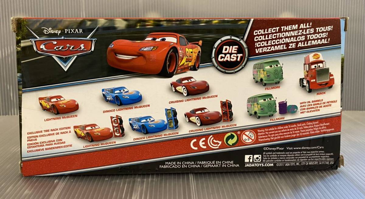  unused JADATOYS JadaToys toys company manufactured Disney LIGHTNING McQUEEN die-cast metal The Cars 1/24 scale minicar 