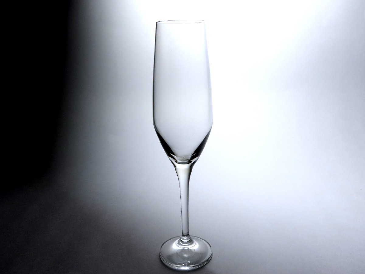 ■ボヘミアグラス　　ペア・シャンパンフルート　　クリスタルグラス　　amoroso　　　〈同梱対象商品〉#200_画像3