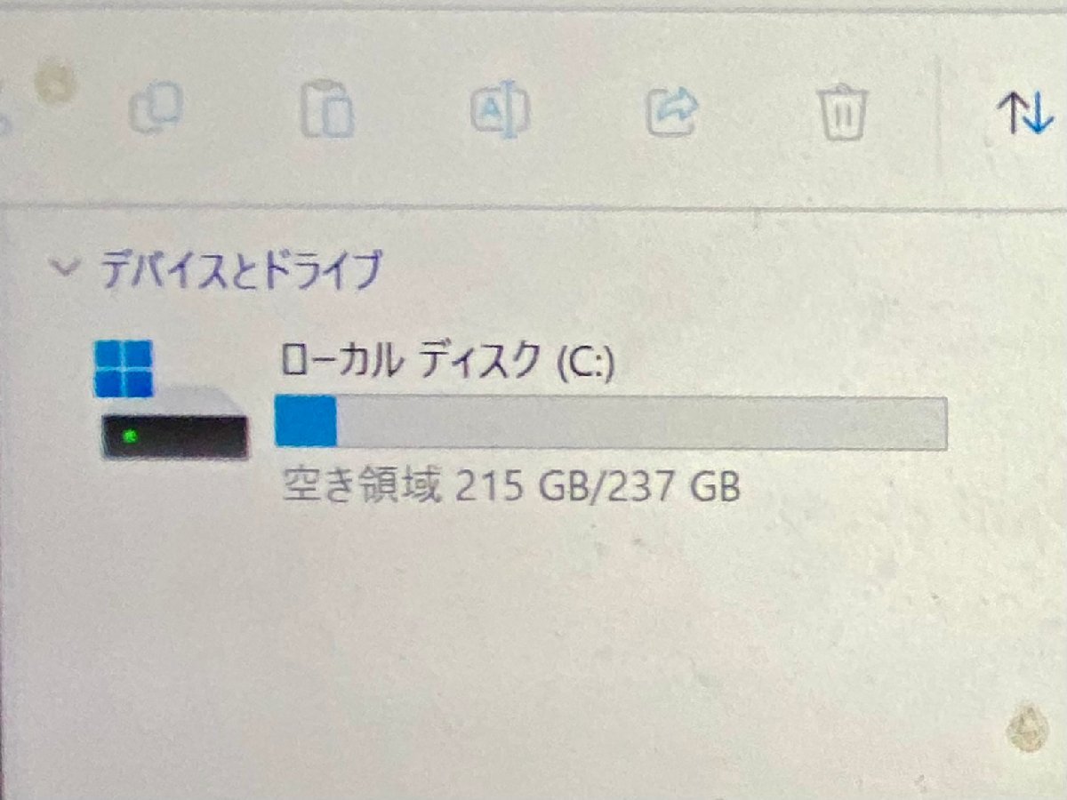 LC1006SY 【動作品】Lenovo V730-13 CPU:Intel(R) Core(TM)i5-7200U CPU @2.50GHz HDD:256GB メモリ:8GB N_画像2