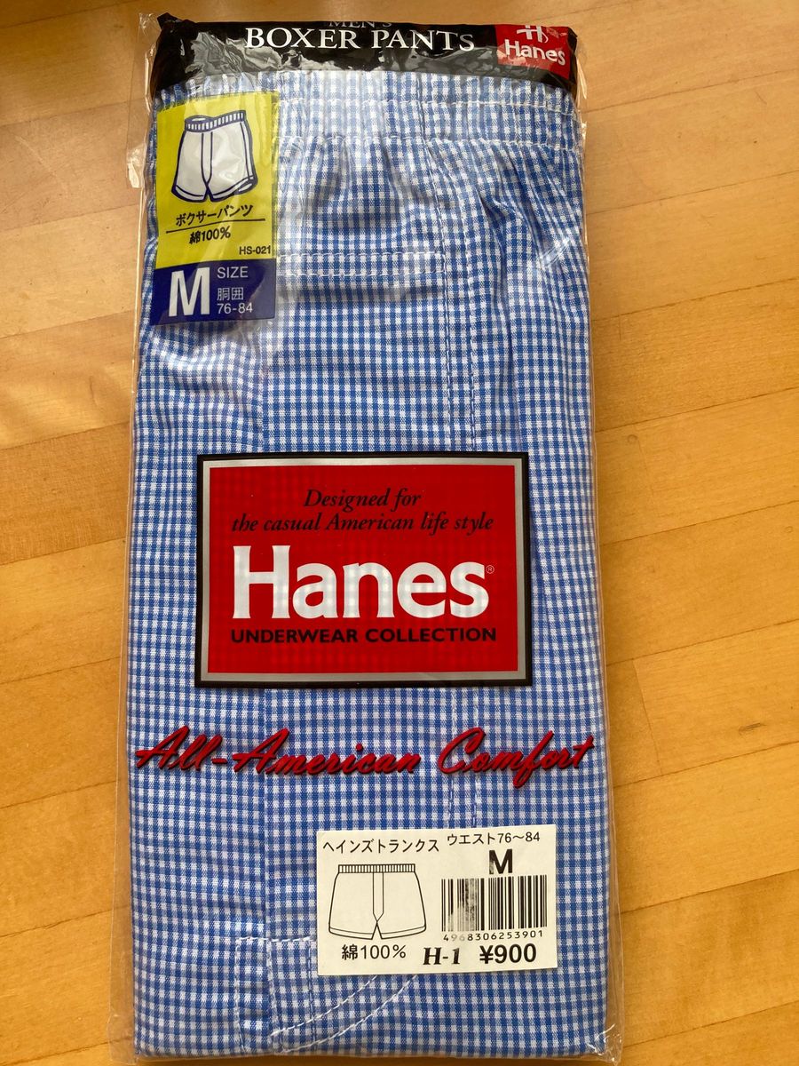 HANES  トランクスM 新品